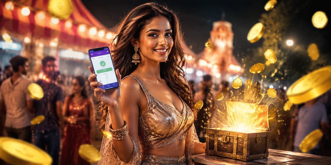 Bollywood style promotion and deposit concept in Indian casino platform